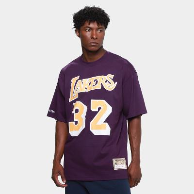 Camiseta NBA Mitchell & Ness Johnson Masculina