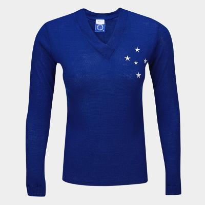 Camiseta Cruzeiro Retrô Libertadores 1976 Feminina
