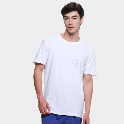 Camiseta Slim Osklen Rough Shaped Masculina