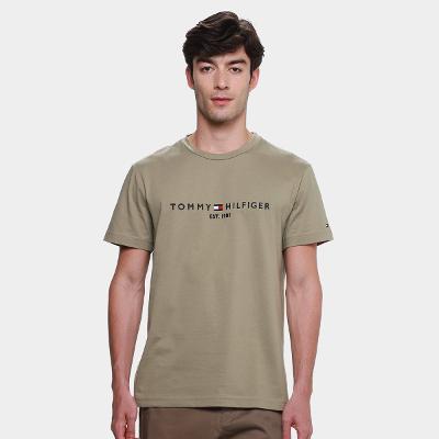 Camiseta Tommy Hilfiger Casual Masculina