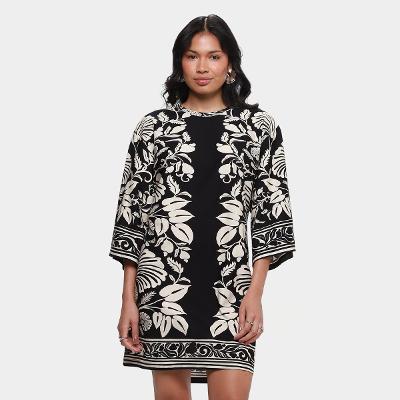 Vestido Farm T-Shirt Big Sintra Feminino