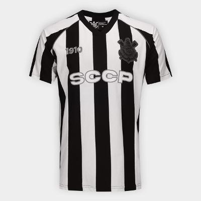 Camiseta Corinthians Listrada Masculina