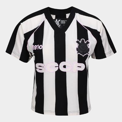 Camiseta Corinthians Corinthians Box Listrada Feminina