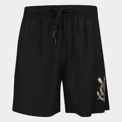 Bermuda Corinthians Com Zíper Lateral Masculina