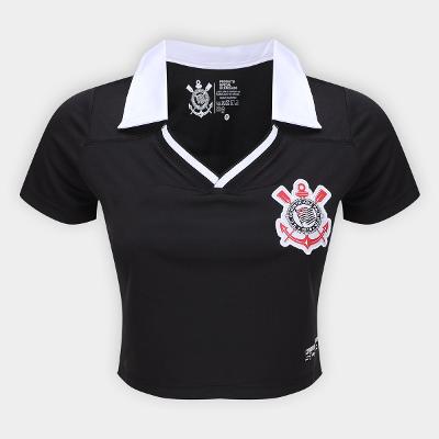 Camisa Polo Corinthians Feminina