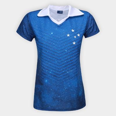 Camiseta Baby Look Cruzeiro Esportiva Feminina