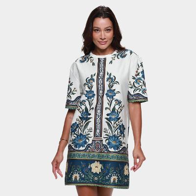 Vestido Tshirt Farm Casual Feminino