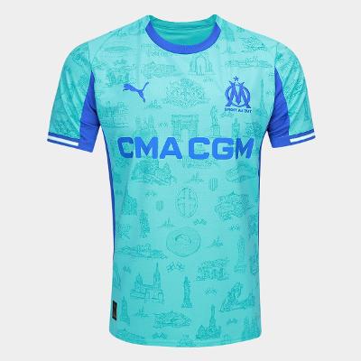 Camisa Olympique de Marseille  s/n 26/27 Edição Especial Torcedor Puma