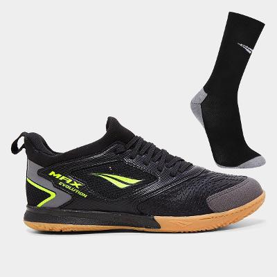 Chuteira Futsal Penalty Max Evolution Locker Y+Meia