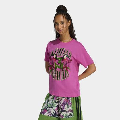 Camiseta Adidas Farm Casual Feminina