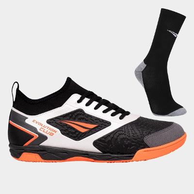 Chuteira Futsal Penalty Evolution Club Locker Y-1 + Meia