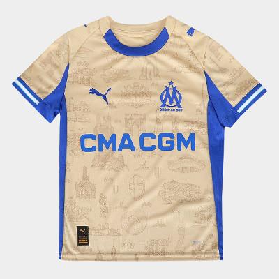 Camisa Infantil Olympique de Marseille s/n 26/27 Edição Especial Torcedor Puma