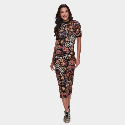 Vestido Midi Farm Lili Casual Feminino