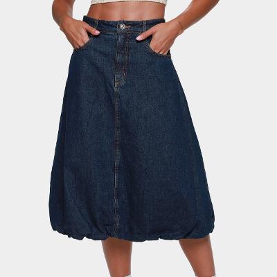 Saia Jeans Colcci Casual Feminina