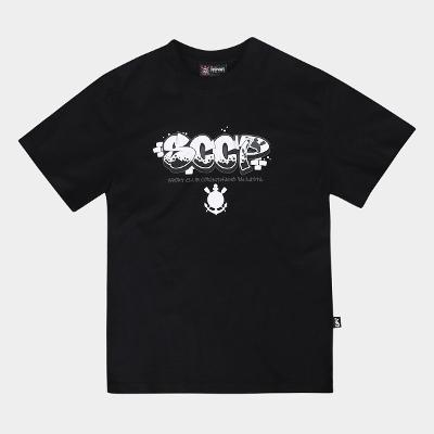 Camiseta Infantil Corinthians Oversized