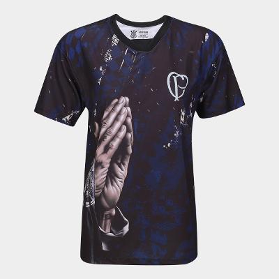 Camiseta Corinthians Quebrada Feminina