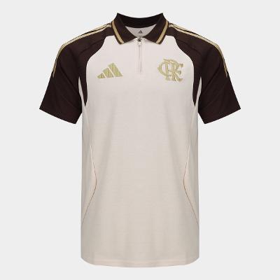 Camisa Polo Flamengo 26/27 Comissão Adidas Masculina