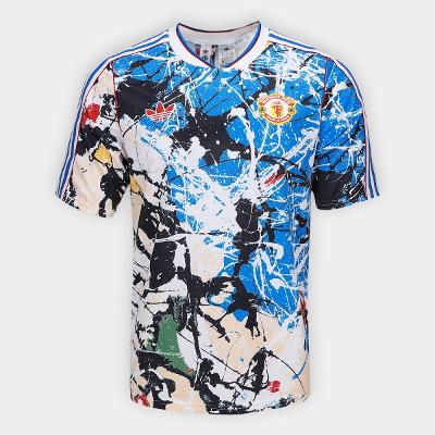 Camisa Manchester United X Stone Roses 26/27 s/n Torcedor Adidas Masculina