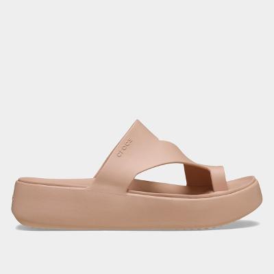 Sandália Crocs Getaway Platform Toe Loop Feminina