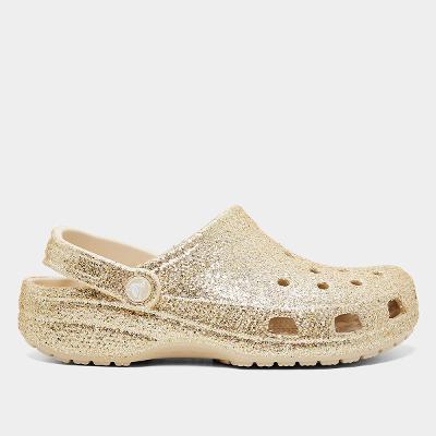 Sandália Crocs Classic Chunky Glitter Clog
