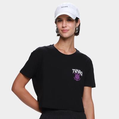 Camiseta Cropped Corinthians Feminina