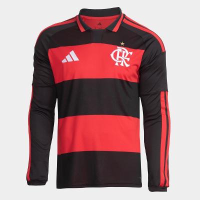 Camisa Manga Longa Flamengo I 26/27 s/n Adidas Masculina