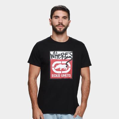 Camiseta Ecko Unltd Wheres Masculina