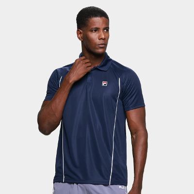 Camisa Polo Fila Match Ro 26 Masculina
