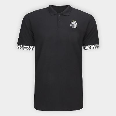 Camisa Polo Santos 26/27 Viagem Umbro Masculina