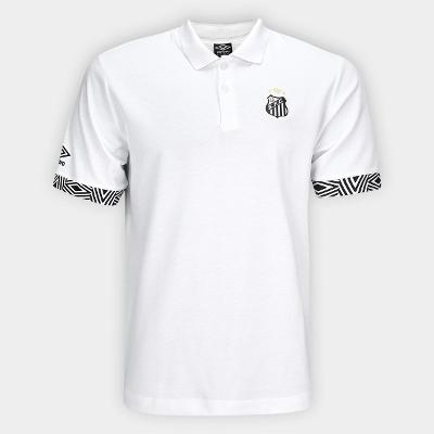 Camisa Polo Santos 26/27 Viagem Umbro Masculina