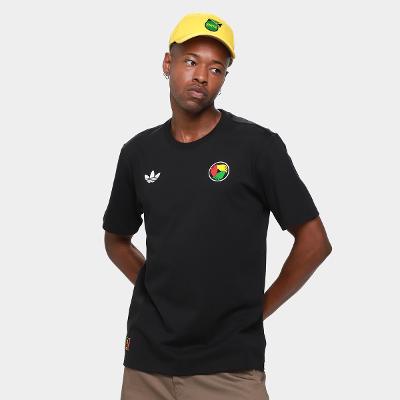 Camiseta Jamaica Adidas Bob Marley Originals Masculina