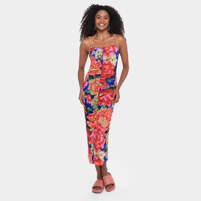 Vestido Farm Chita Astral