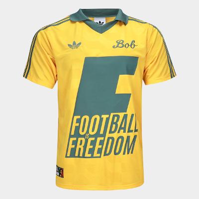 Camisa Polo Jamaica Adidas Bob Marley Originals Masculina