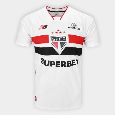 Camisa São Paulo I 26/27 Jogador New Balance Masculina