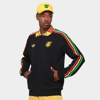 Jaqueta Seleção Jamaica Hino 2026 Adidas Masculina