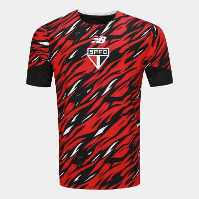 Camisa São Paulo 26/27 s/n Pré-Jogo New Balance Masculina