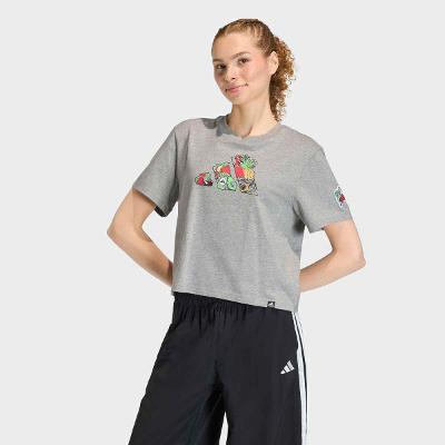Camiseta Adidas Food Cropped Feminina