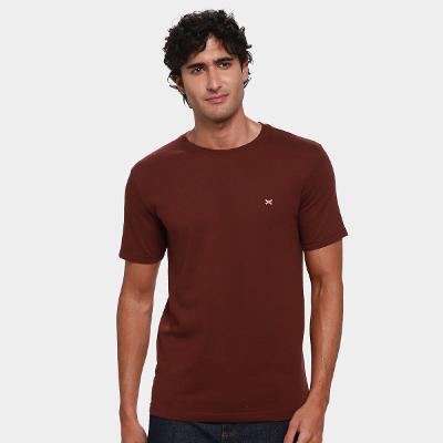 Camiseta Hering World Com Bordado Masculina