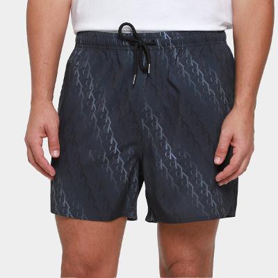 Short Calvin Klein Elástico Monogram Masculino