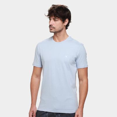 Camiseta Calvin Klein Logo Serif Font Masculino