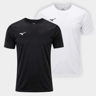 Kit c/2 Camisetas Mizuno Treino Básica Masculina