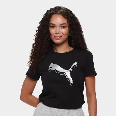 Camiseta Puma Metallic Feminina