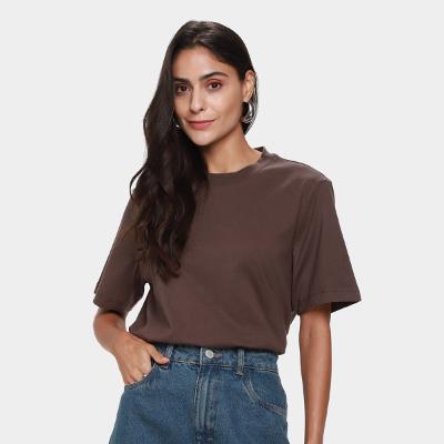 Camiseta Hering Super Cotton Manga Curta Feminina