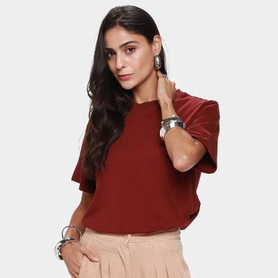 Camiseta Hering Super Cotton Manga Curta Feminina