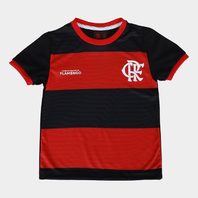 Camiseta Infantil Flamengo Emoção