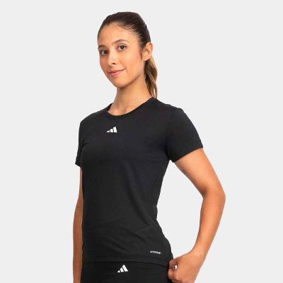 Camiseta Adidas Casual 3S Feminina