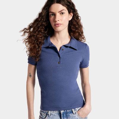 Camisa Polo Hering Casual Feminina
