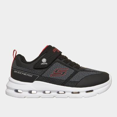 Tênis Infantil Skechers S-Lights Glide-Step Lights Menino