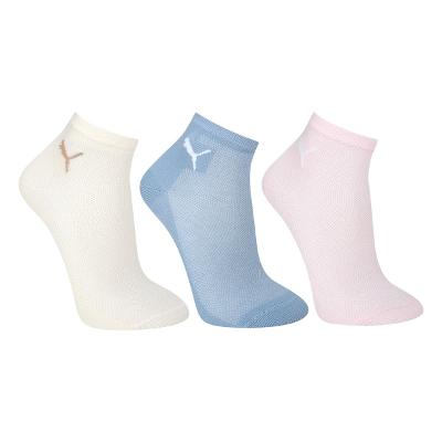 Kit Meia Puma Cano Médio 3 Peças Feminino