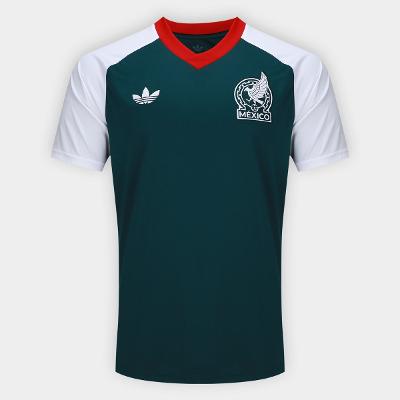Camisa Seleção México Away 2026 Pré-Jogo Adidas Originals Masculina